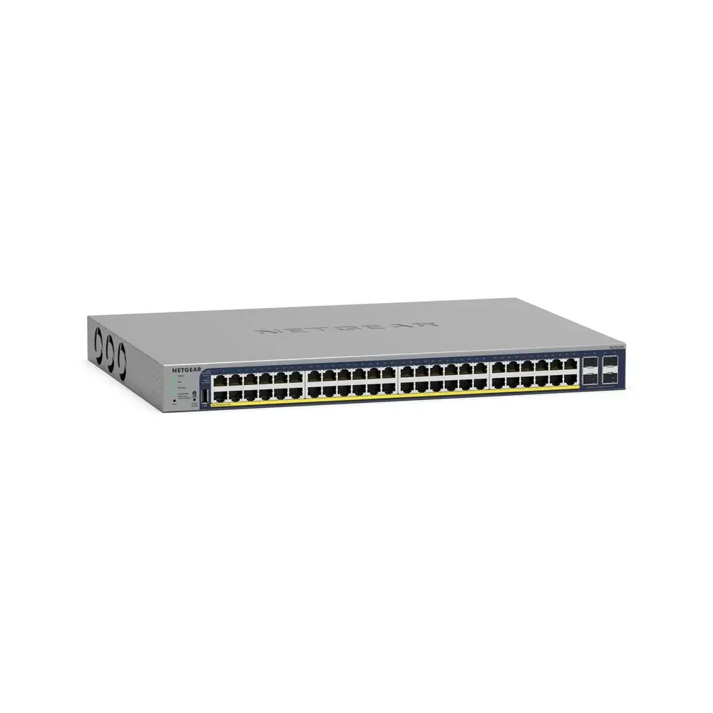 NETGEAR GS752TPv3 – 52PT GE POE+ Smart Switch