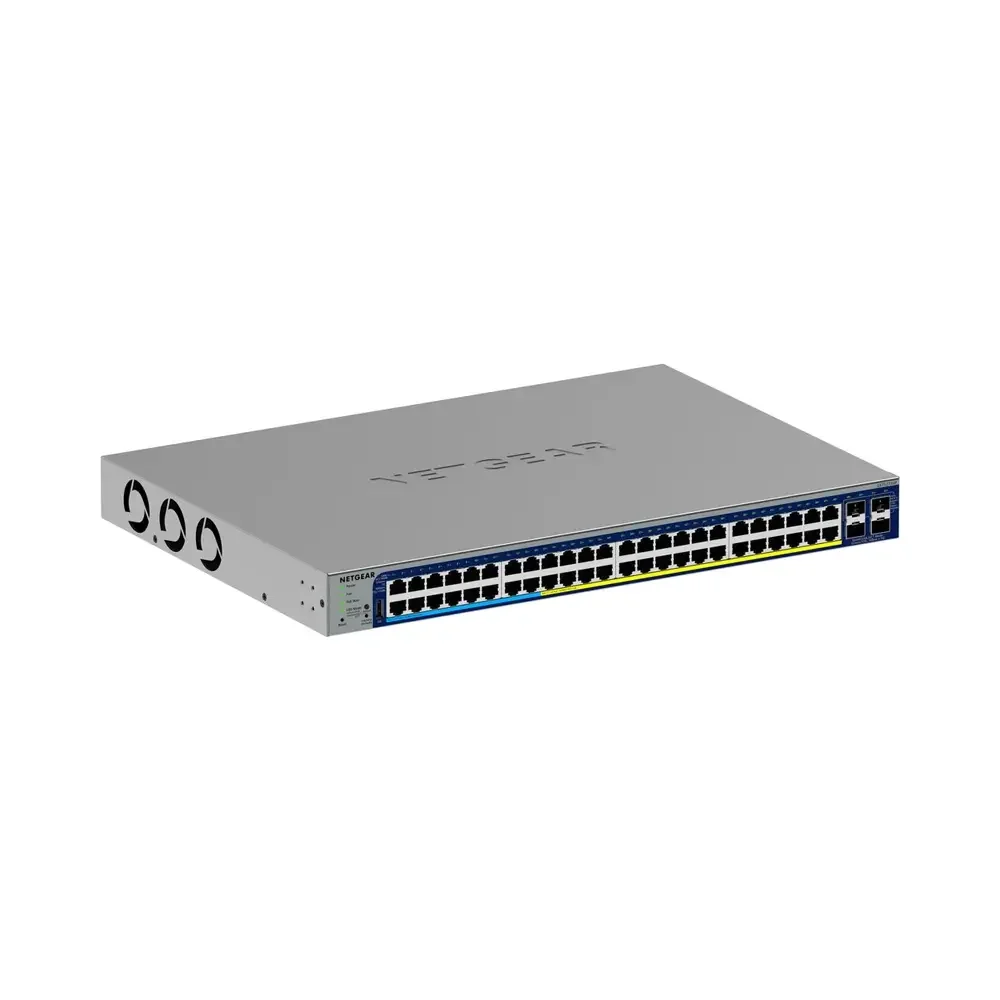 NETGEAR GS752TXUPv3 – 48P GE POE++ Smart Switch W/10G SFP+