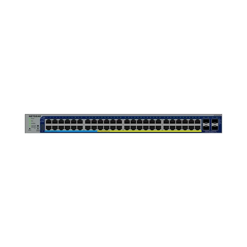NETGEAR GS752TXUPv3 – 48P GE POE++ Smart Switch W/10G SFP+