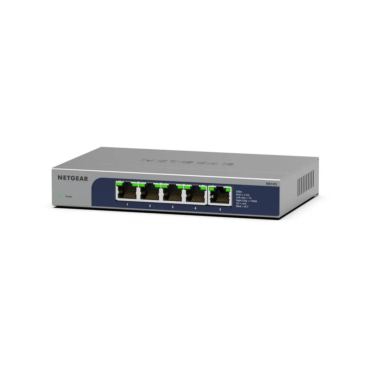 NETGEAR MS105 – 5-Port  MULTIGIG 2.5G Unmanaged Switch