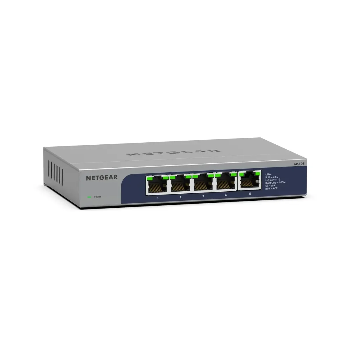 NETGEAR MS105 – 5-Port  MULTIGIG 2.5G Unmanaged Switch