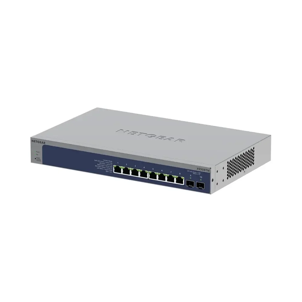 NETGEAR XS508TM – 8P 10G/MG Smart Switch