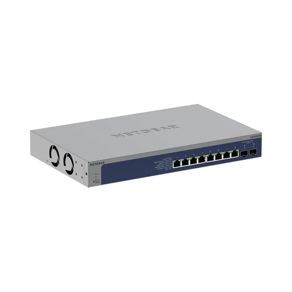 NETGEAR XS508TM – 8P 10G/MG Smart Switch