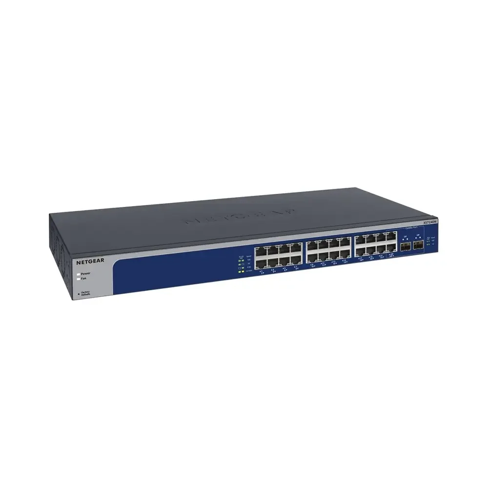 NETGEAR XS724EMv2 – 24PT 10G/MULTI-GIG EASY Smart Switch