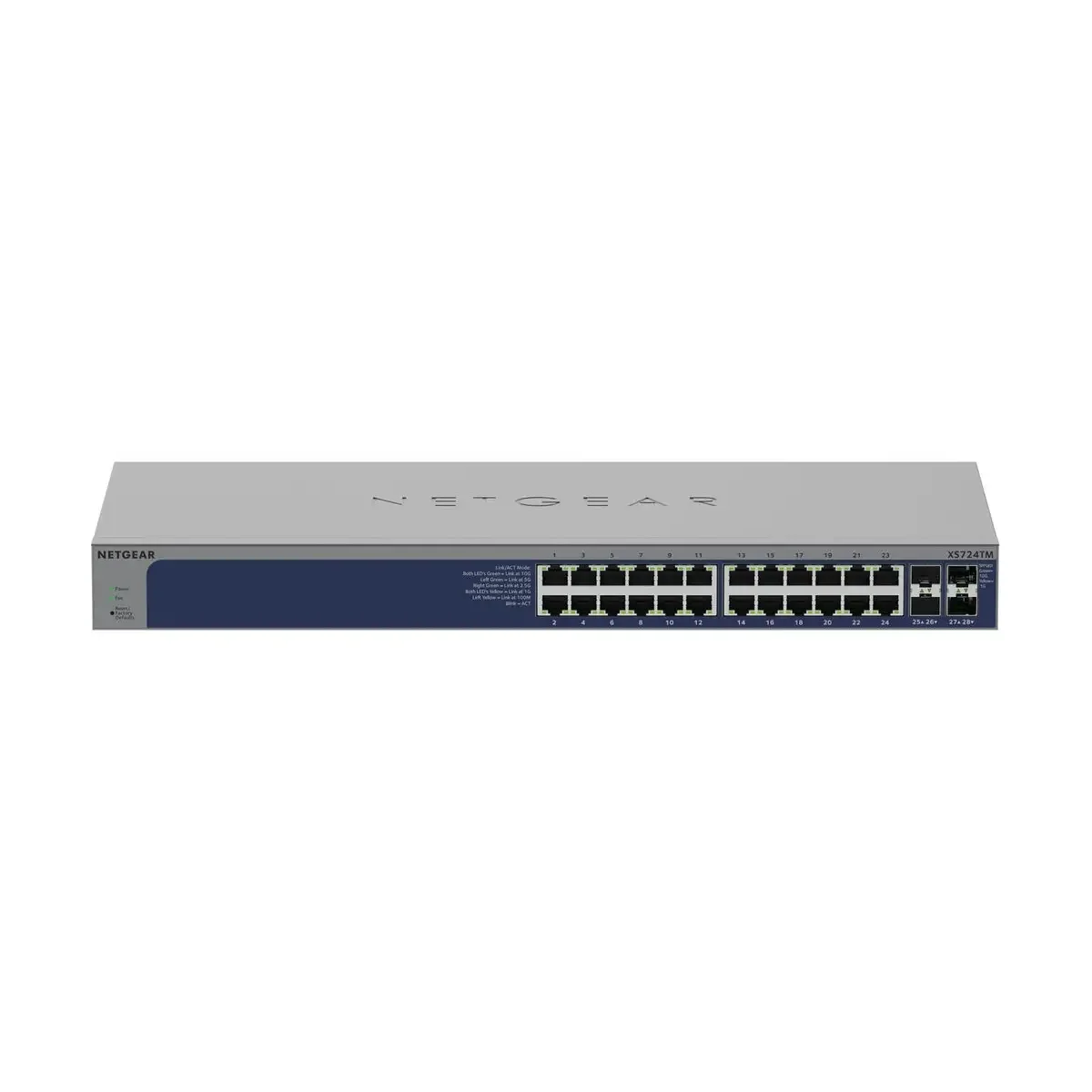 NETGEAR XS724TM – 24P 10G/MG Smart Switch