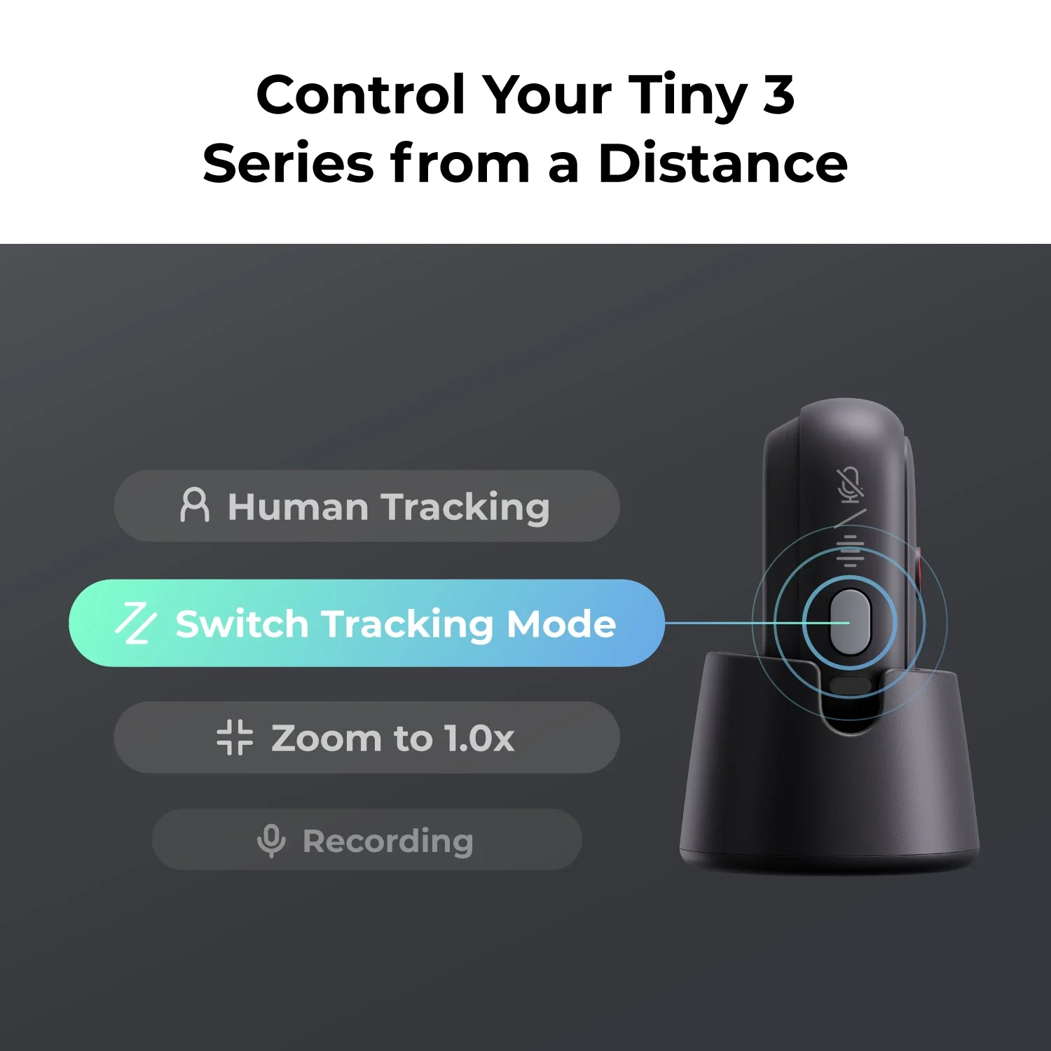 OBSBOT Vox SE (Tiny 3 / Tiny 3 Lite için Kablosuz Mikrofon)