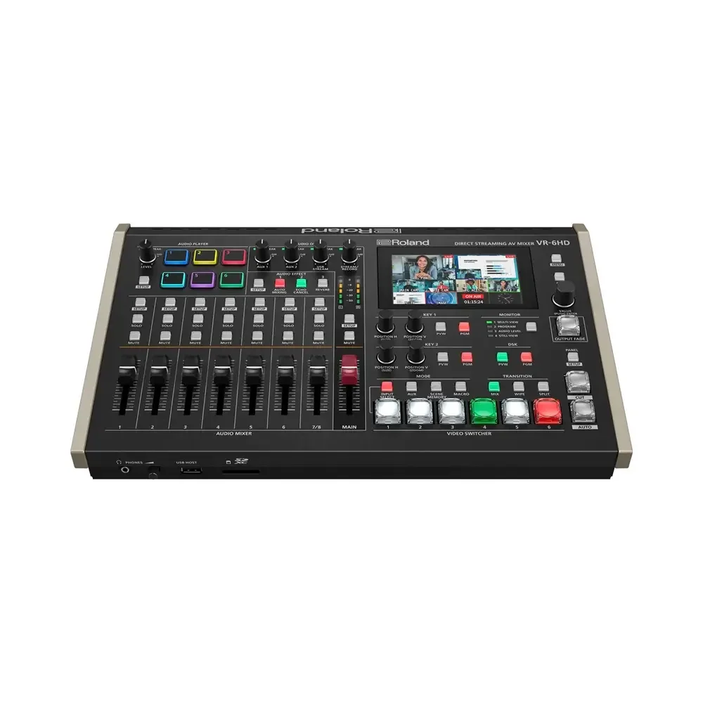 Roland VR-6HD Direct Streaming AV Mixer