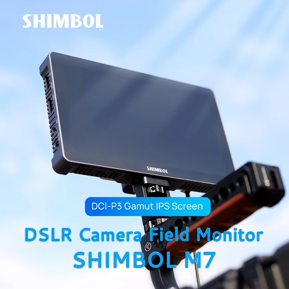 SHIMBOL M7 7″ Touchscreen 4K HDMI/3G-SDI Video Monitor with 3D LUT Output