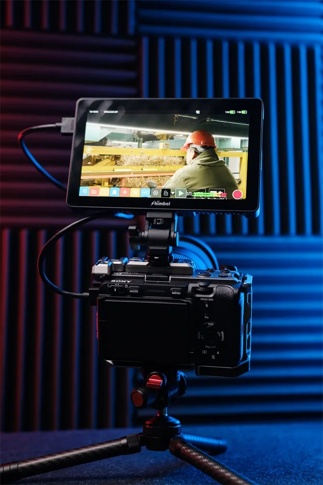 SHIMBOL Memory 7 Pro 7″ Touchscreen 4K HDMI/3G-SDI Recording Monitor with 3D LUT Output