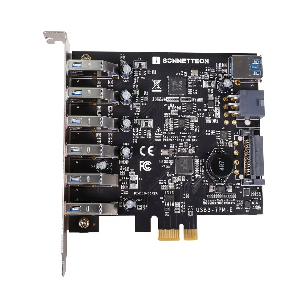 Sonnet Allegro 7-Port USB-A 3.2 Gen 1 PCIe Card