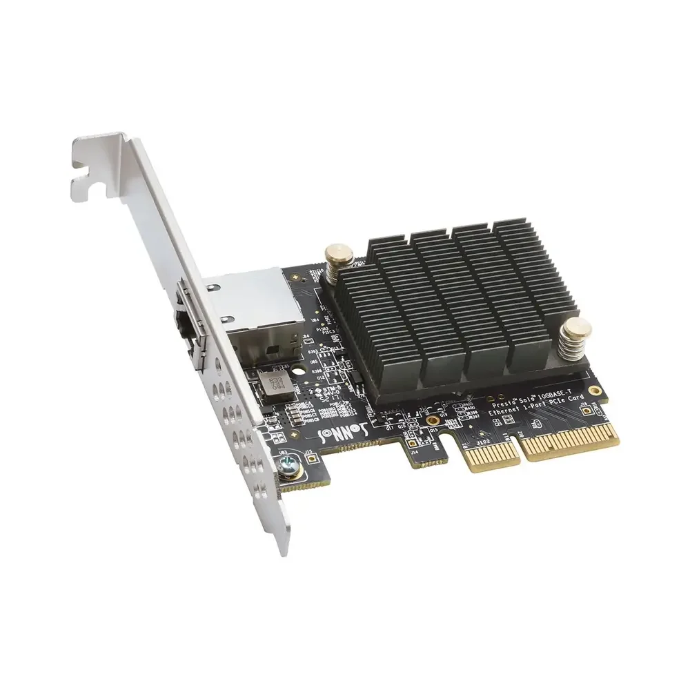 Sonnet Solo10G 10GBASE-T Ethernet 1 Portlu PCIe Kart