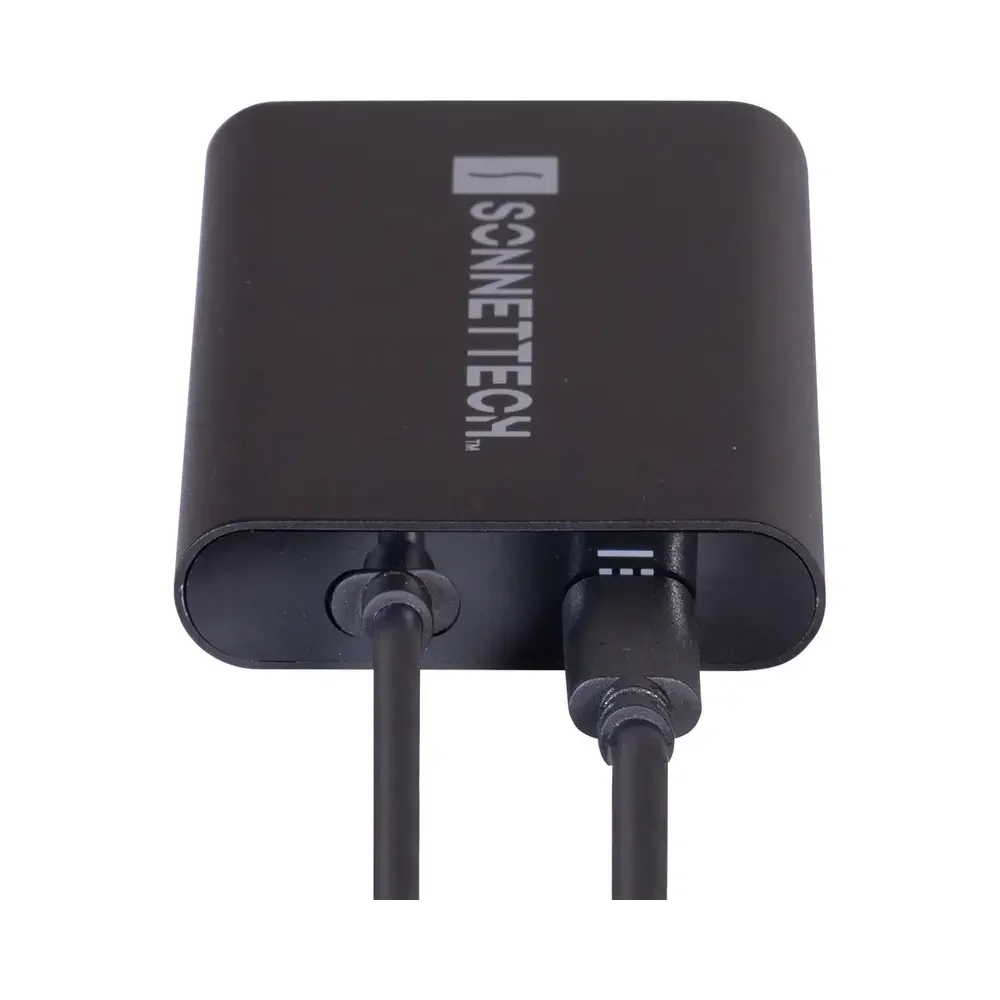 Sonnet USB-C DisplayLink Dual 4K 60Hz HDMI Adapter with Pass-Through PD