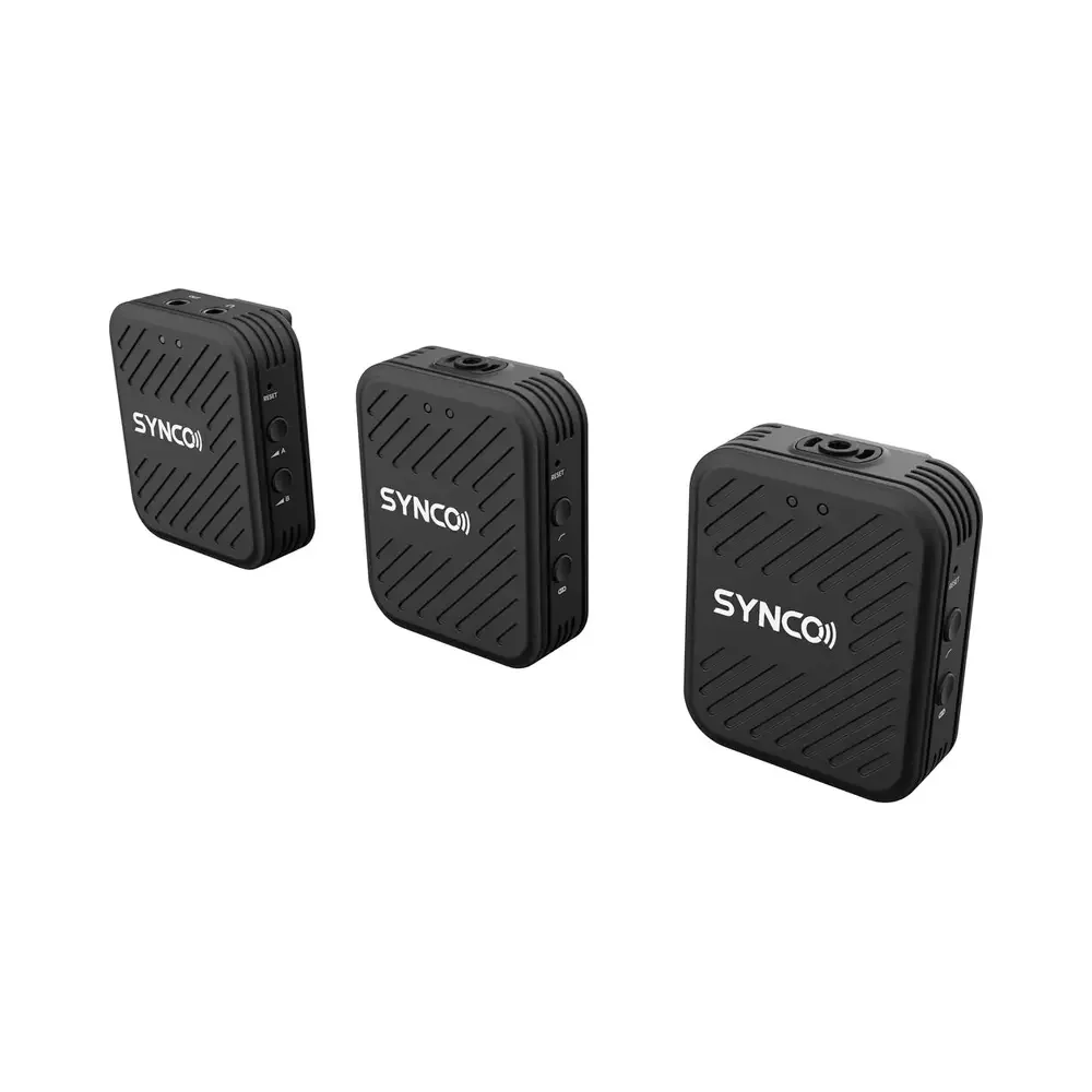 Synco G1A2 Pro Ultra-Compact Digital Wireless Microphone System (For Cameras and Smartphones)