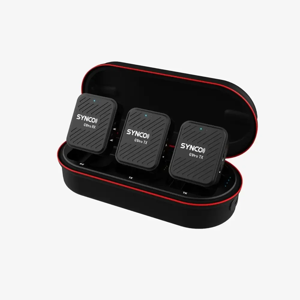 Synco G1A2 Pro Ultra-Compact Digital Wireless Microphone System (For Cameras and Smartphones)