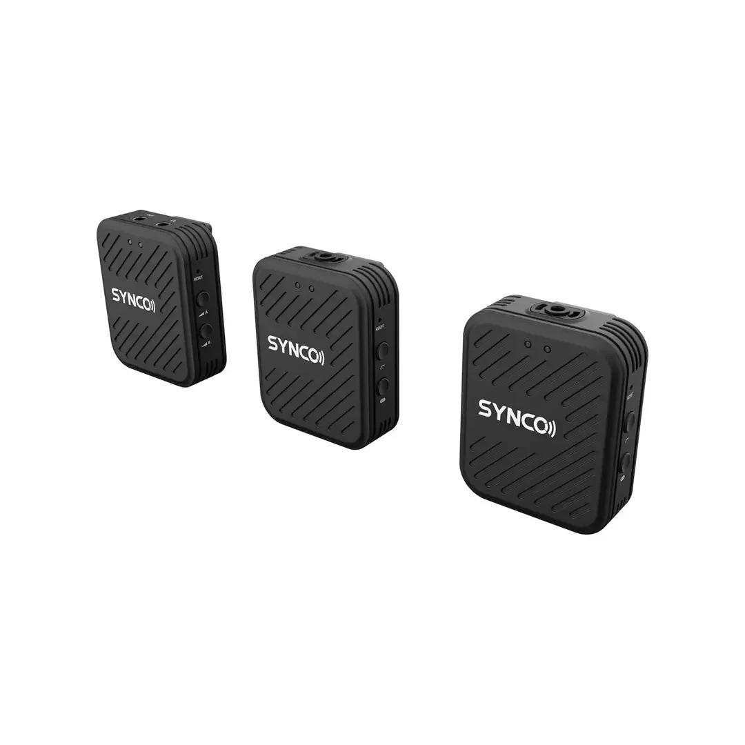 Synco G1A2 Ultra-Compact Digital Wireless Microphone System: For Mirrorless/DSLR Cameras