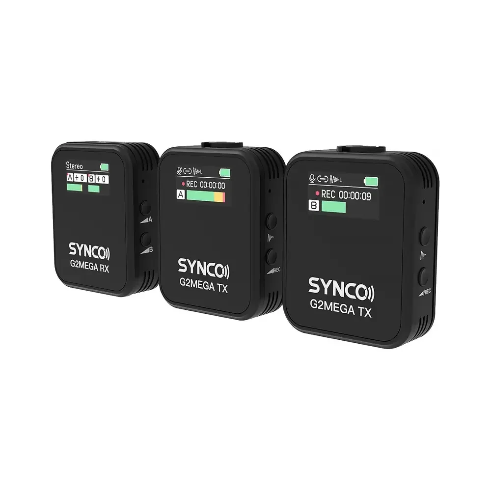 Synco G2A2 MEGA Ultra-Compact Wireless Lavalier Microphone System