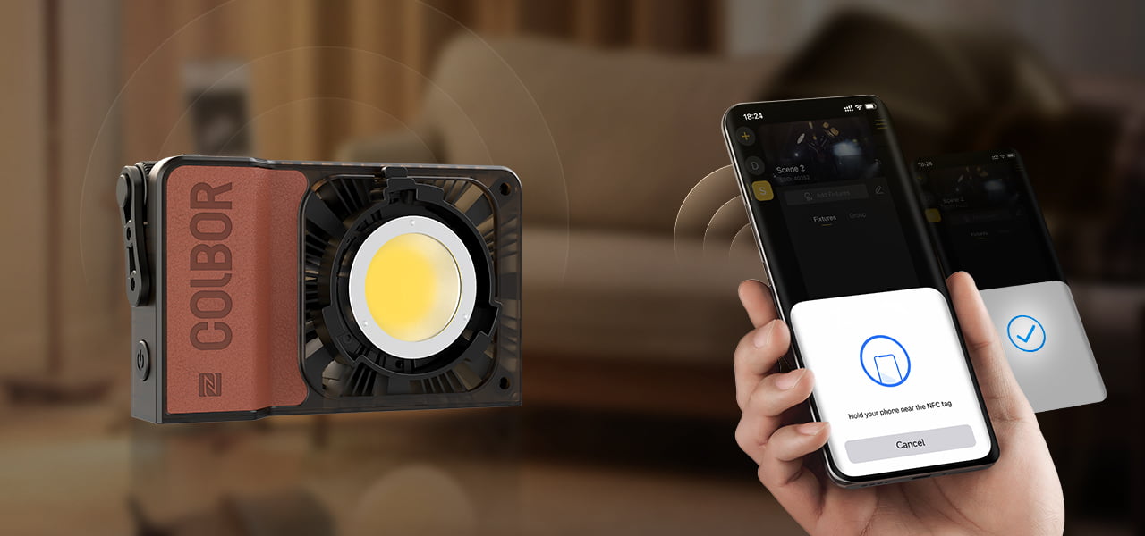 COLBOR Wonder Kit supports NFC connection.