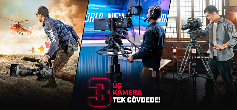 Three Cameras in One!